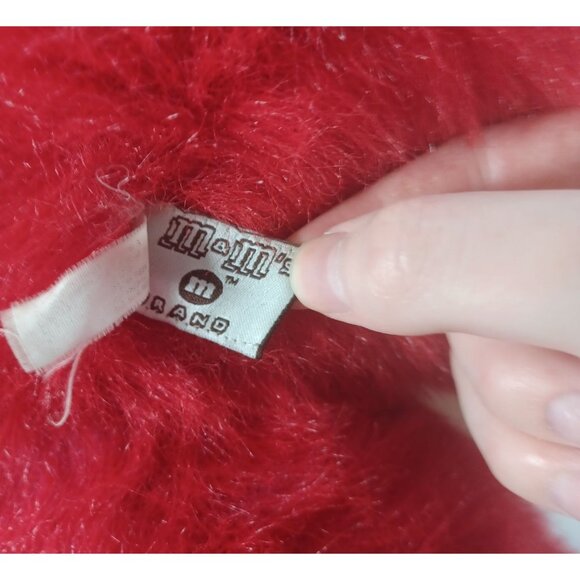 RARE 30" Red M&M's Official GIANT HUGE Vintage Plush Teddy Bear Stuffed … - Picture 6 of 8
